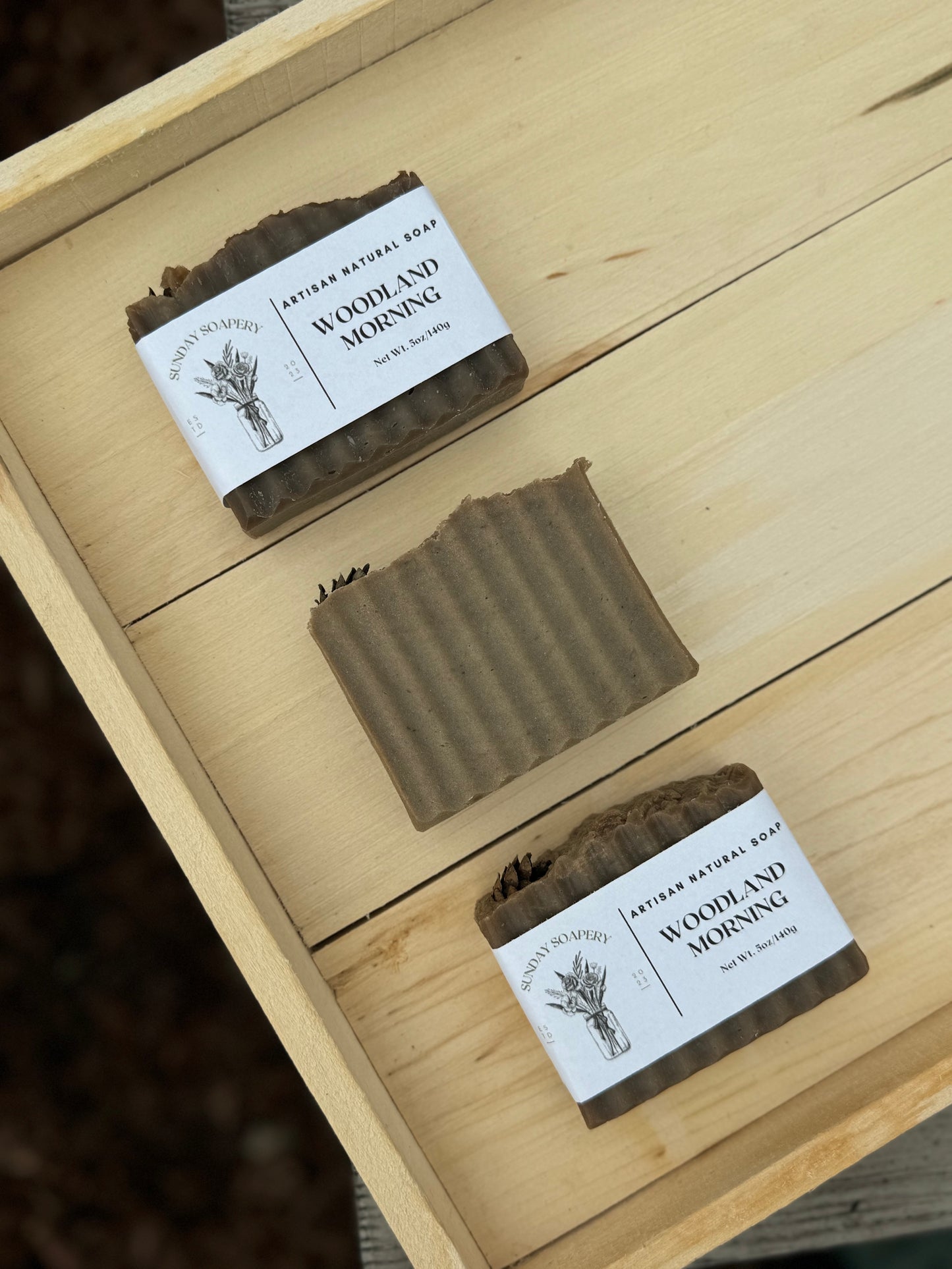Woodland Morning Large Bar Soap