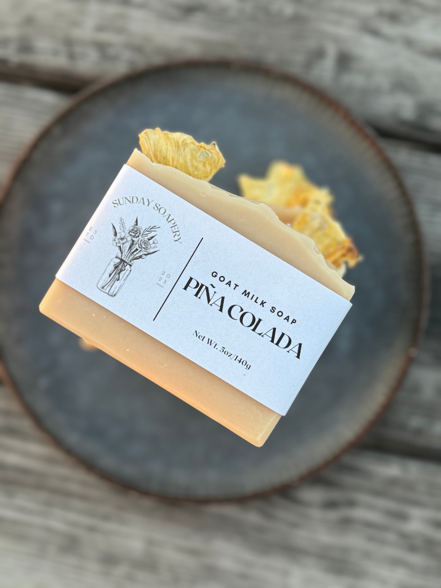 Piña Colada Goat Milk Large Bar Soap