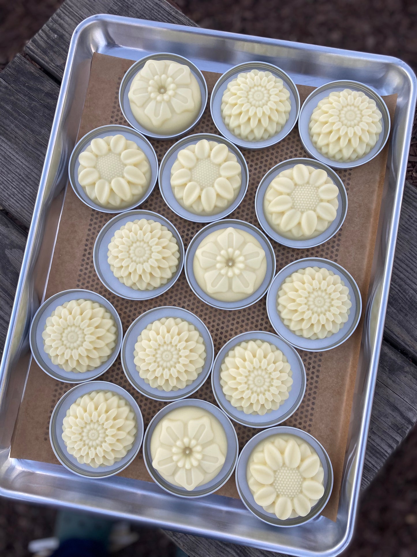 Solid Lotion Bar — Gardenia Glow
