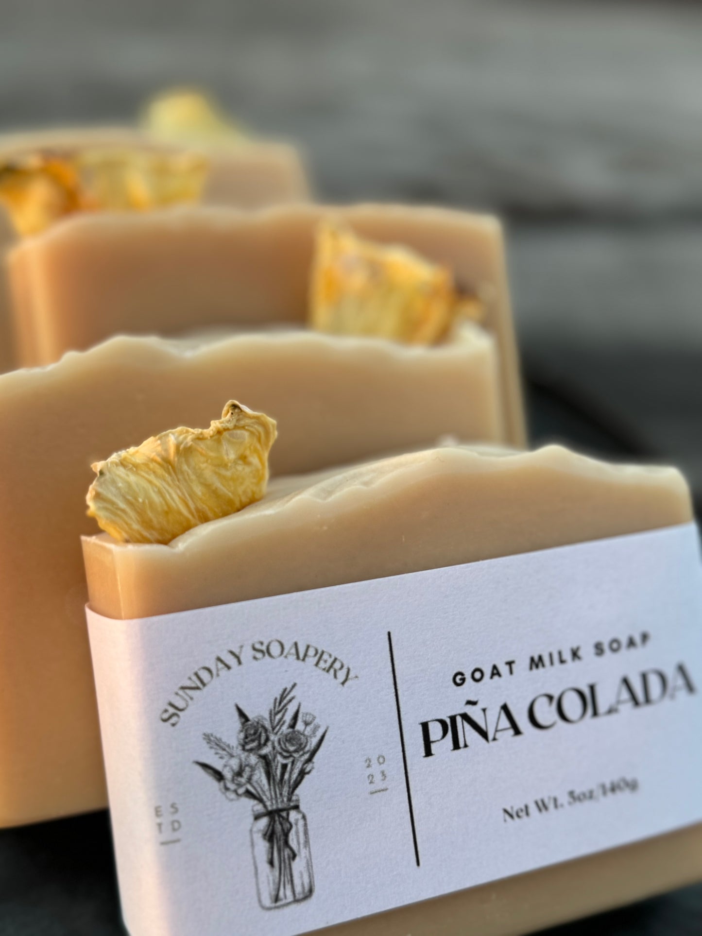 Piña Colada Goat Milk Large Bar Soap