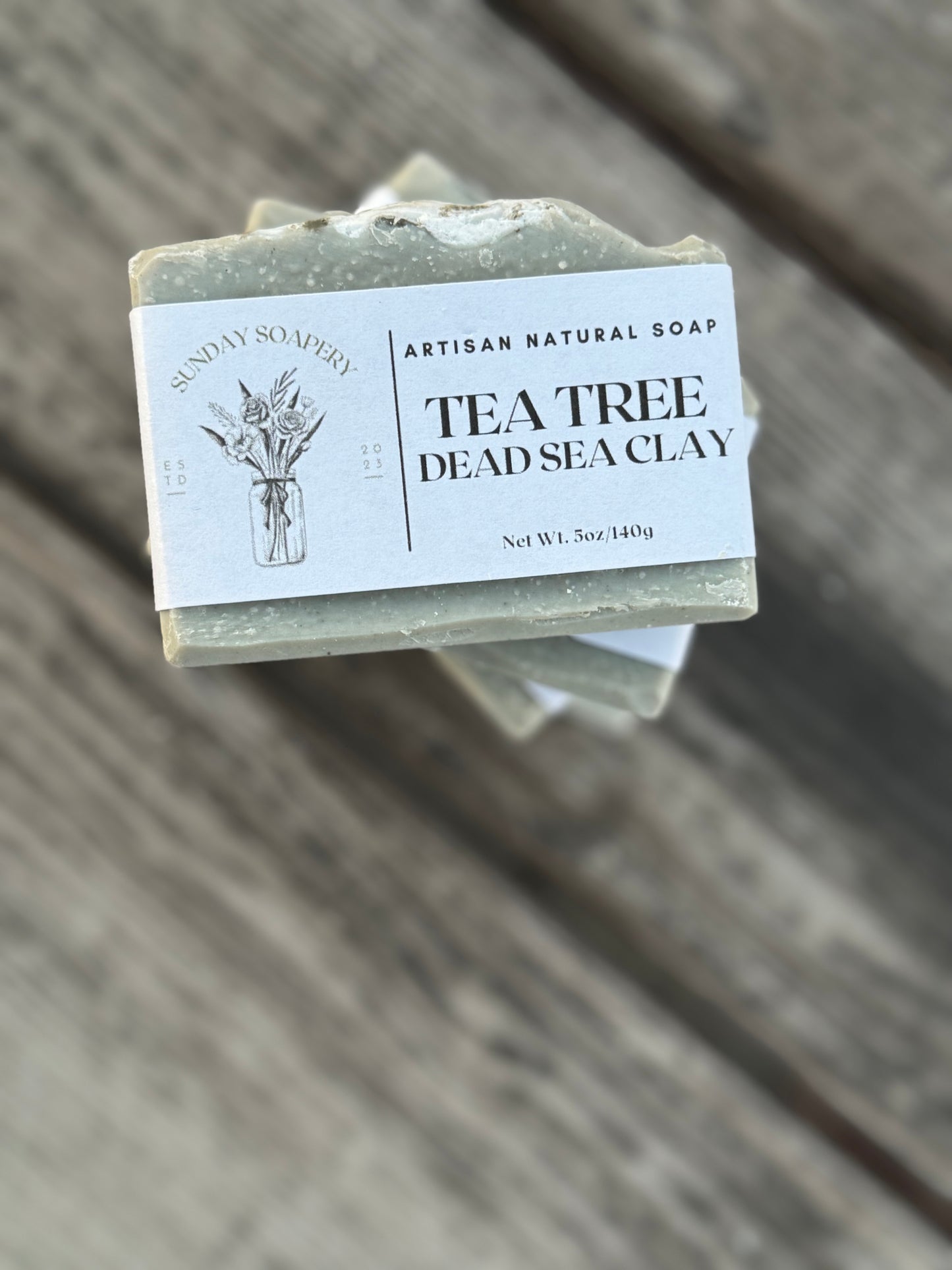 Tea Tree Dead Sea Clay Large Bar Soap