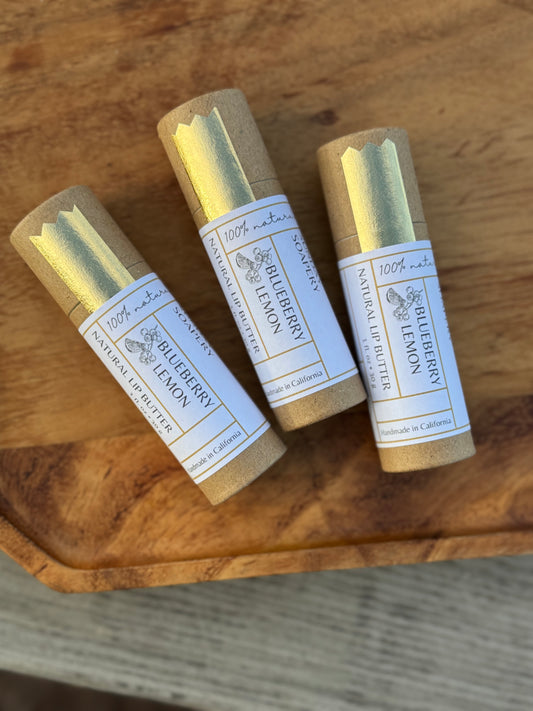 Extra Large Lip Butter: Blueberry Lemon