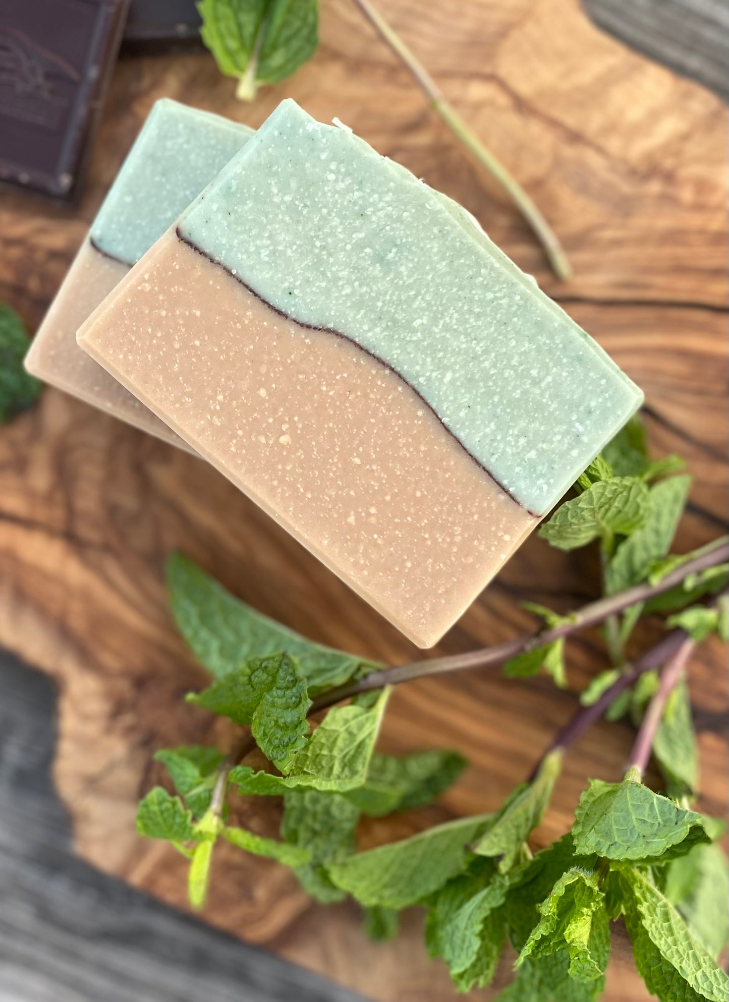 Mint Chip Goat Milk Large Bar Soap