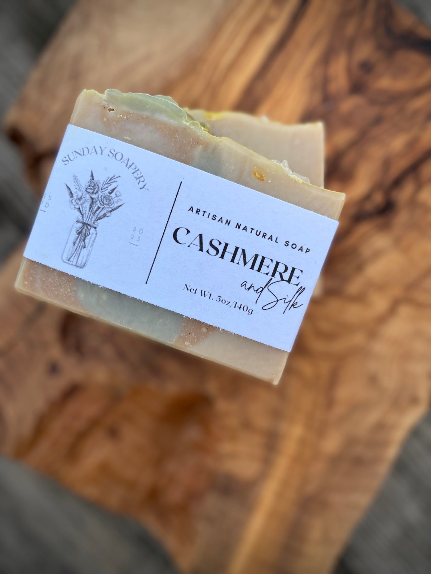 Cashmere & Silk Large Bar Soap